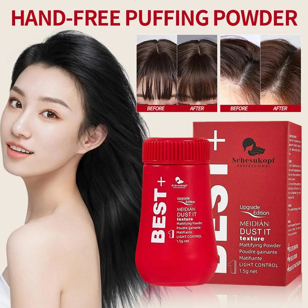 1/2PCs Fluffy Hair Powder Hair Volumizer And Texture Powder Matte Powder Oil-absorbing Powder Men Women Hair Styling No-Wash Oasis Select