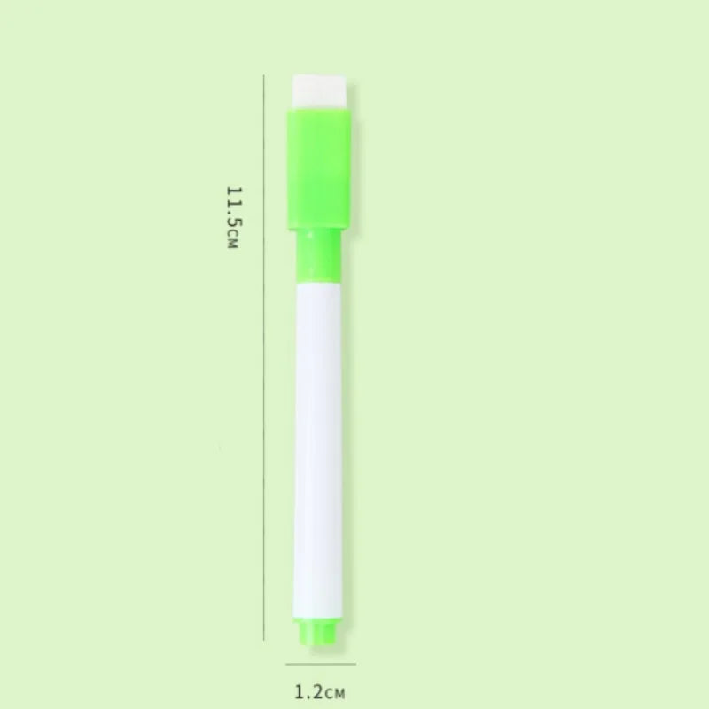 With Magnet Dry Erase Marker Pens with Built in Eraser Tip for Whiteboard Marking Office Classroom and Home Note Taking Tasks Oasis Select