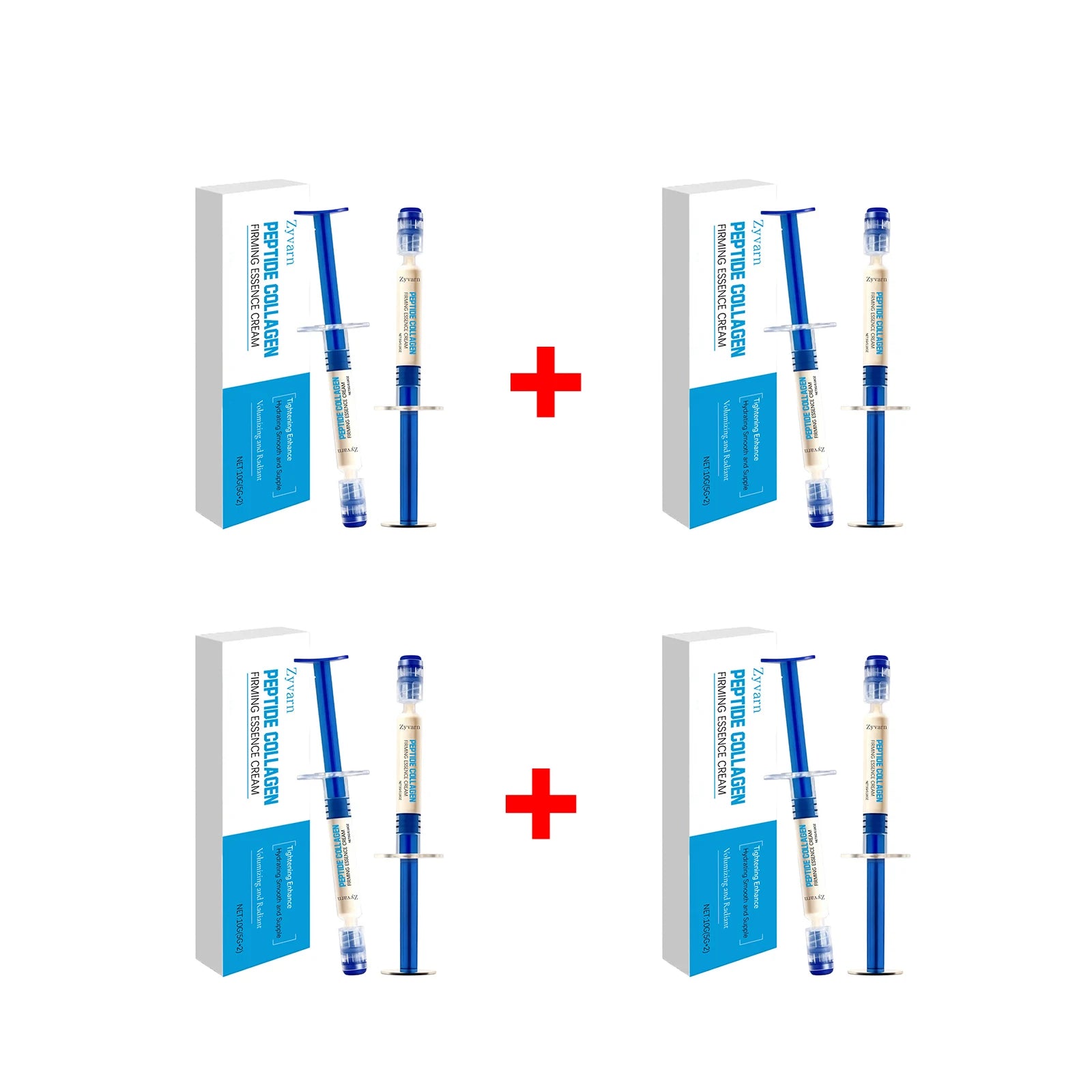 Collagen Rejuvenating Cream Peptide Firming Essence Cream Volumizing Skin Tightening Reduce Dullness Fade Fine Lines Skin Care Oasis Select 4pcs