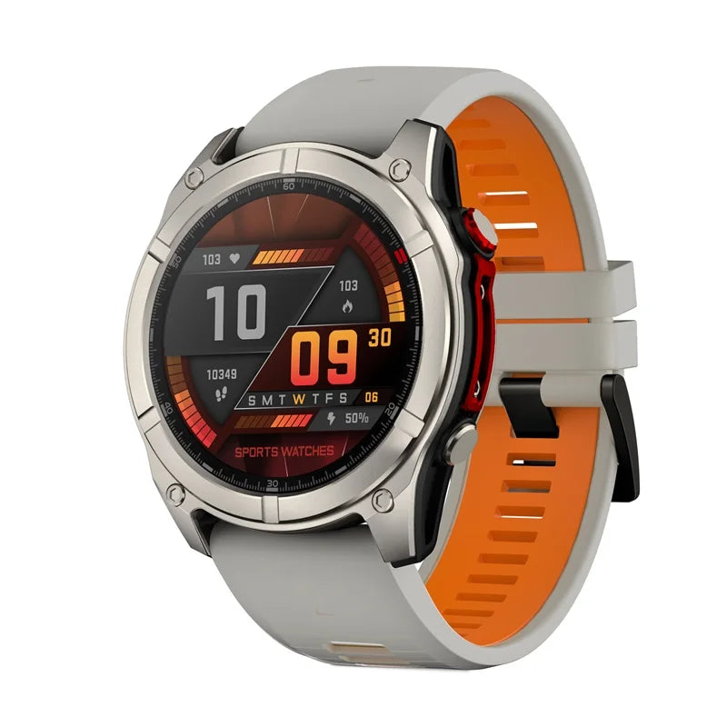 1.43 AMOLED Screen Compass Smart Watch Men Outdoor Flashlight ChatAI-GPT Sports Health Smartwatch SOS Waterproof Call Bracelets Oasis Select SVGOS