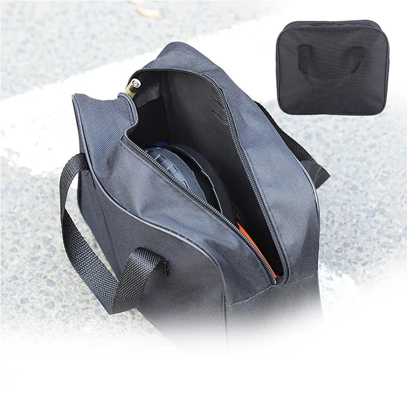 JUSTINLAU 1PC Electric Tool Handbag Car Air Pump Travel Oxford Cloth Tool Kit Electrician Hardware Portable Thickened Repair Bag Oasis Select