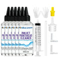 Universal Printhead Cleaning Kit for Epson EcoTank,HP,Canon, Brother Inkjet Printers:Unclog Nozzles & Fix Streaks/Print Quality Oasis Select 630ml-tool 1set
