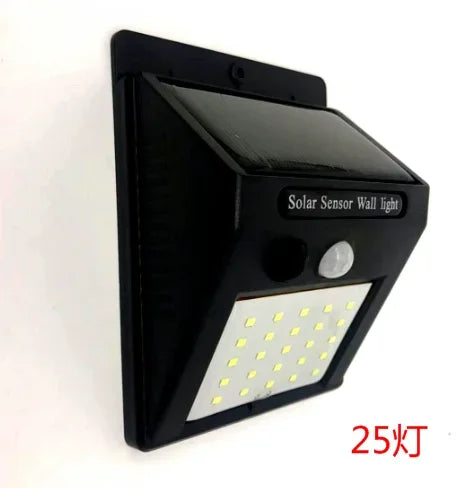 Solar Motion Sensor Wall Light – 20/40 LED, 3 Modes, IP65