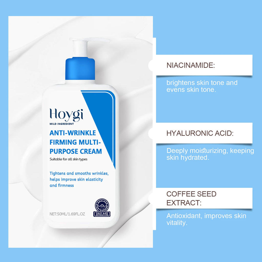Hoygi Hyaluronic Acid Cream – Anti-Wrinkle Face Moisturizer