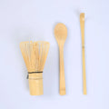 3PCS Tea Set Brush Matcha Whisk Tea Spoon Set Simply Chinese Style High Quality Bamboo Japanese Teaware Set Tea-making Tools Oasis Select 3pcs-set 3pce-set