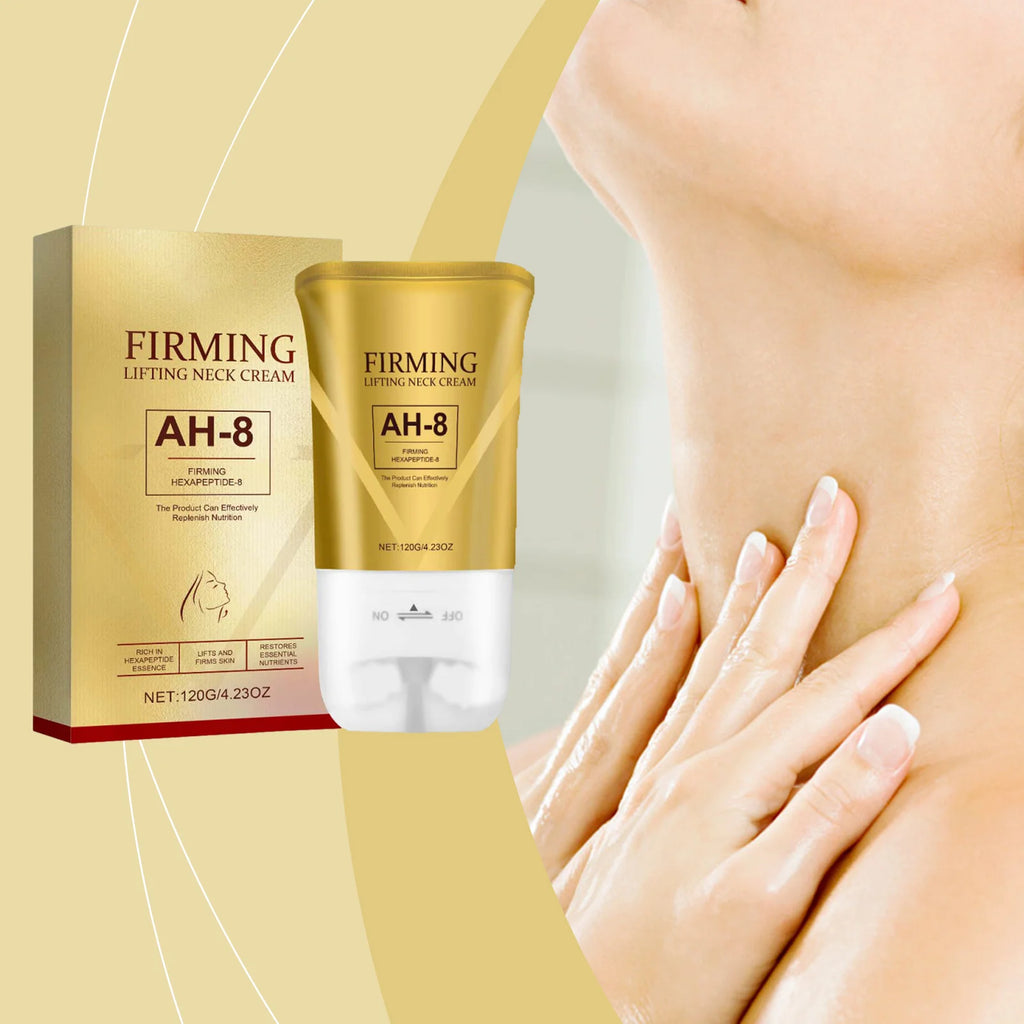 AH-8 Firming Lifting Neck Cream Eliminate Neck Wrinkle Double Chin Tighten Fine Lines Improve Loose Skin Neck Rejuvenation Cream Oasis Select