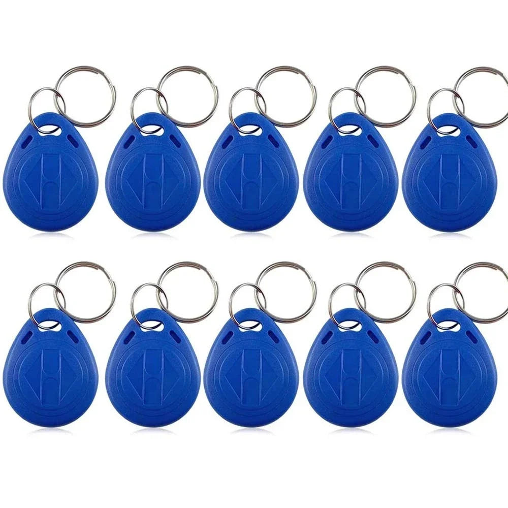 10/50/100pcs T5577 Rewritable 125KHz RFID Key Fob Copy Writable Rewrite Duplicate RFID Tag Proximity Token Keyfobs Can Copy Card Oasis Select 10pcs