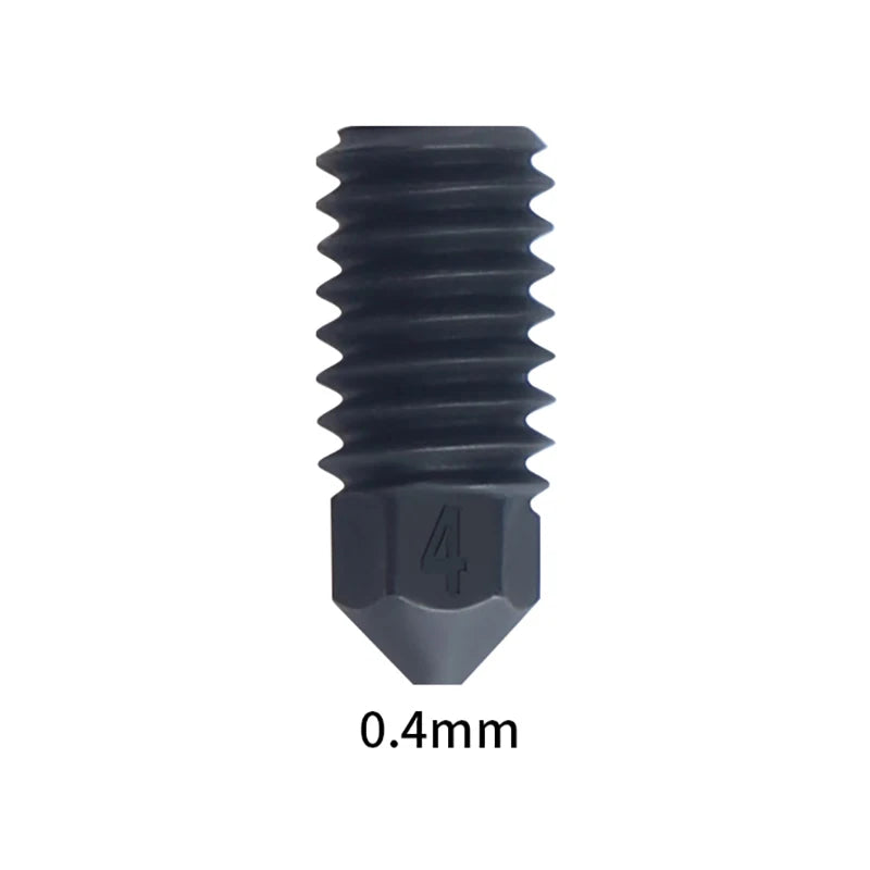 Nozzles For Bambu Lab A1 / A1 Mini Nozzle 0.2 0.4 0.6 0.8mm Hardened Steel Nozzle For Bambulab A1 Upgrade Hotend Kit 3D Printer Oasis Select B