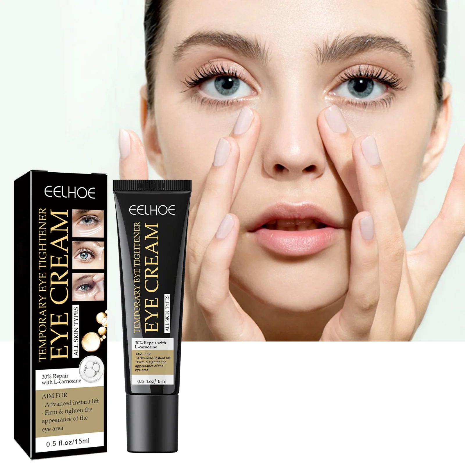 Eelhoe Instant Firming Eye Cream – Dark Circles & Wrinkles