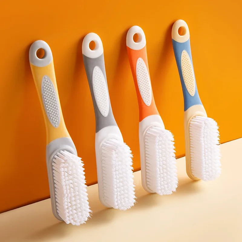Long-handled Soft-bristled Shoe Brush Contrast Washing Brush Multi-functional Cleaning Brush Household Shoe Laundry Brush Oasis Select