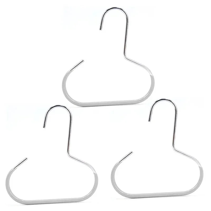 Aluminum Circle Ring Hat Hanger – Non-Slip Wardrobe Hook Hat Hanger Hook Oasis Select 3 white