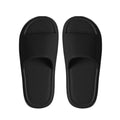 Women Summer Concise EVA Slippers Men Soft Home Slides Couples Bathroom Non-slip Sandals Adults Comfortable Outdoor Beach Shoes Oasis Select 36-37 black