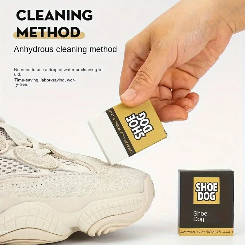 rubber eraser for shoe cleaning, rubber polishing tool for cleaning suede sneakers, small white shoes, stain removal, dry Oasis Select