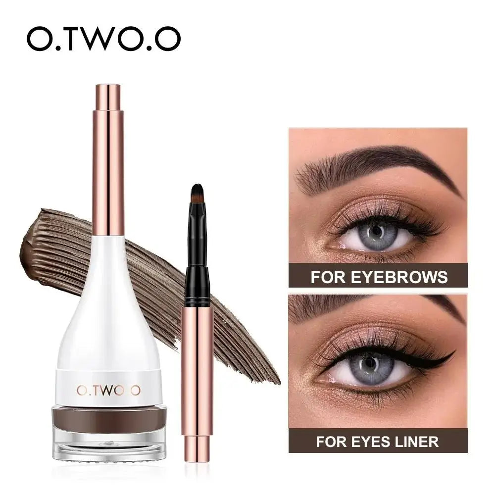 O.TWO.O Waterproof Eyebrow Pomade Gel – Smudge-Proof Brow Tint
