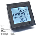 DC 6-200V 20A Voltage Current Meter LCD Digital Display Power Consumption Impedance Multi-Function Meter Tester Tools With Alarm Oasis Select Default Title