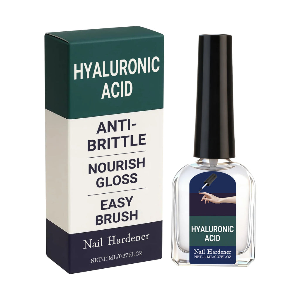 Hyaluronic Acid Nail Strengthening Drops – Repair & Growth Nail Strengthening Serum Oasis Select 11ml Boxed