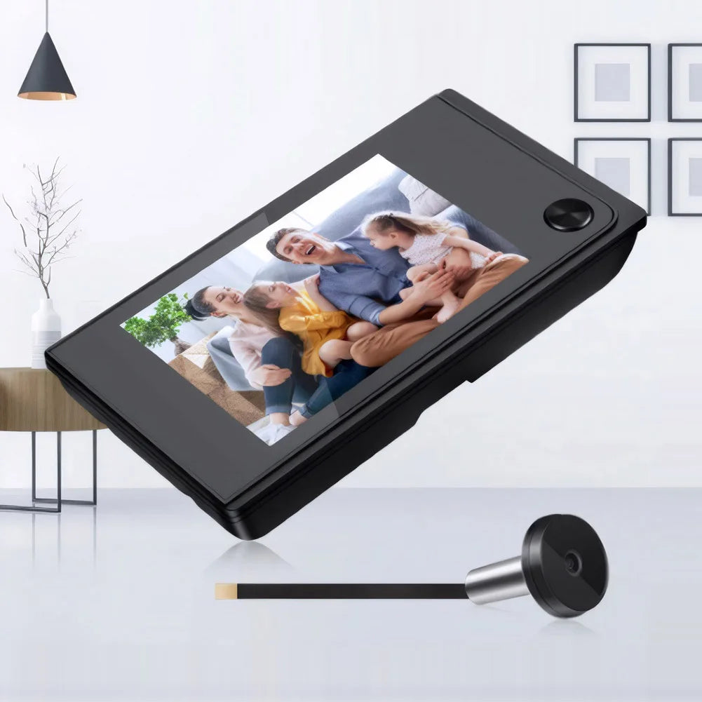 3.5 Inch Peephole Door Video Camera 120° Wide View Angle 1MP Wireless Video Doorbell Peephole Viewer Outdoor Monitor Smart Home Oasis Select China Mainland