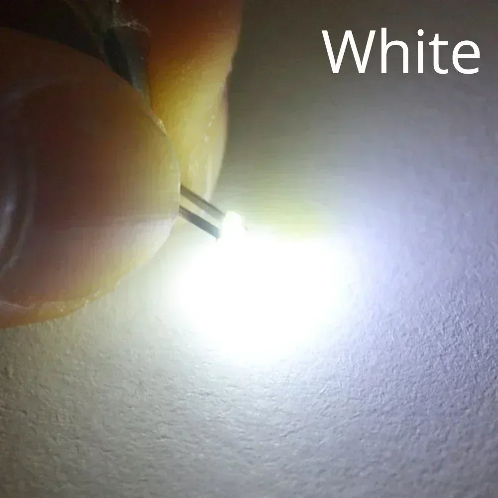 10PCS 0805 SMD LED Chips – 9 Colors, RoHS, 3.3V DIY PCB