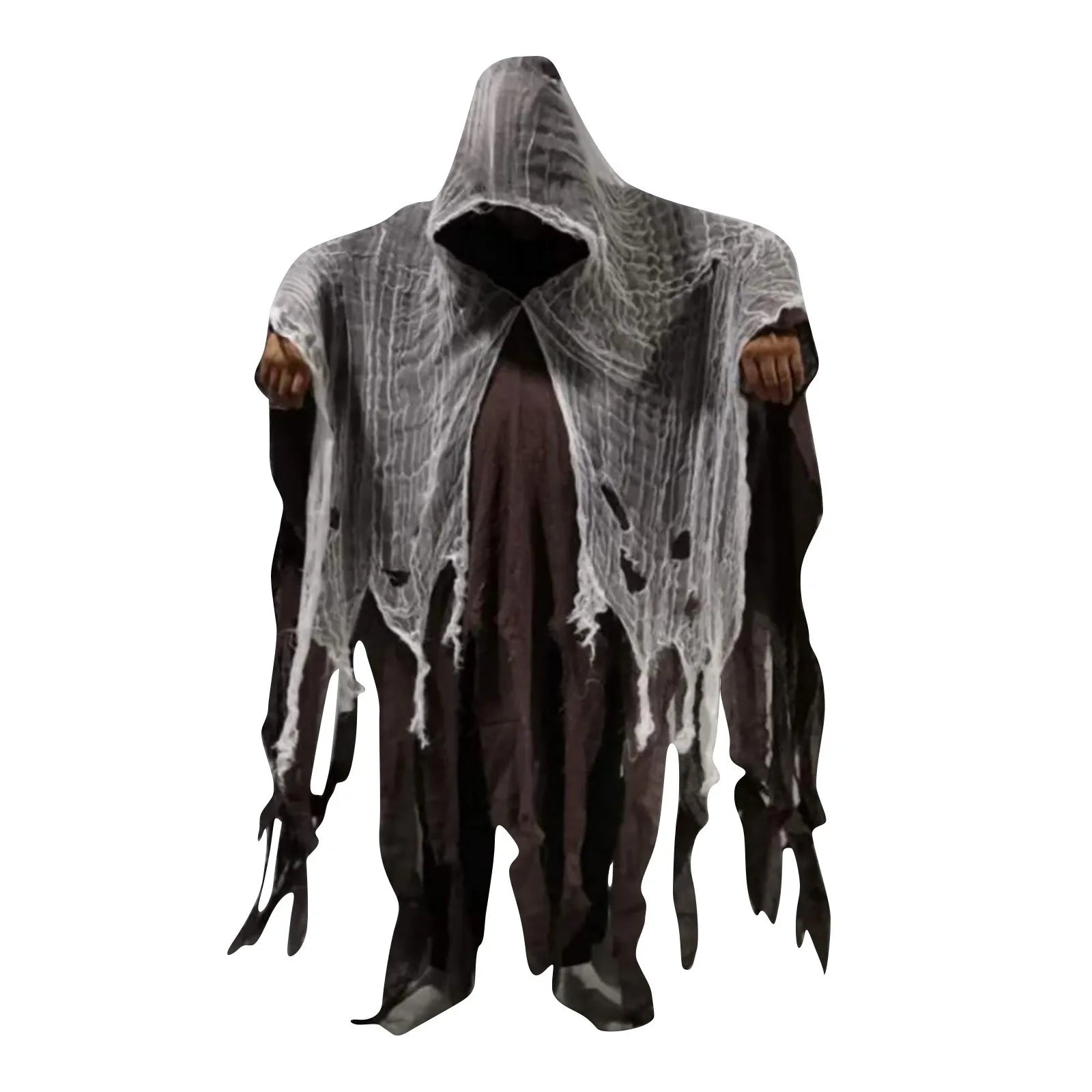 Halloween Gothic Hooded Cloak – Dementor Cosplay Cape Unisex Halloween Costume Cape Oasis Select