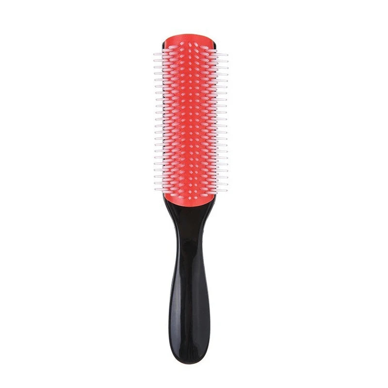 9-Row Detangling Hairbrush & Scalp Massager – Curly & Wet Hair Detangling Hairbrush Oasis Select PURPLE