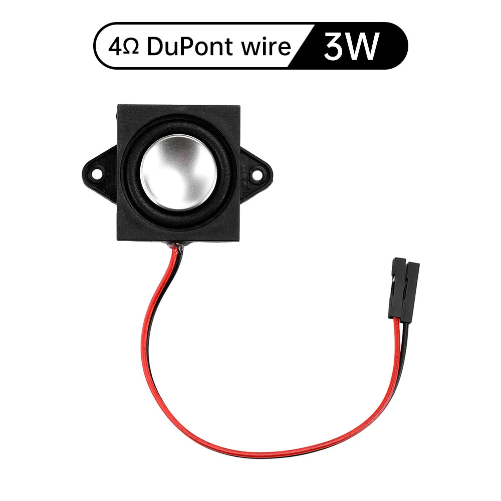 Speaker 3 Watt 4 Ohm Single Cavity Mini Speaker Full-Range Cavity Mobile Portable Advertising Machine Speaker Connector Oasis Select Type D