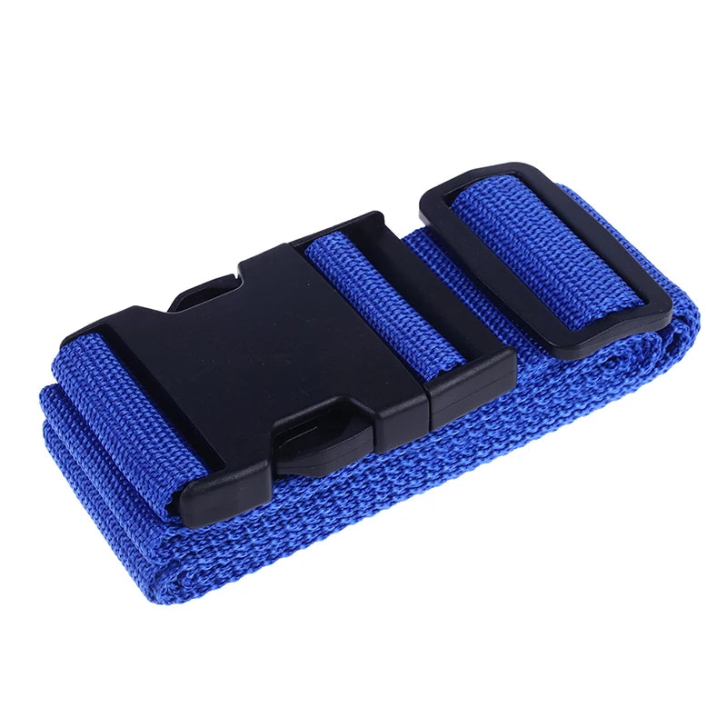 2M Travel Luggage Suitcase Secure Lock Durable Nylon Packing Strap Belt 1Pc Oasis Select 5Blue