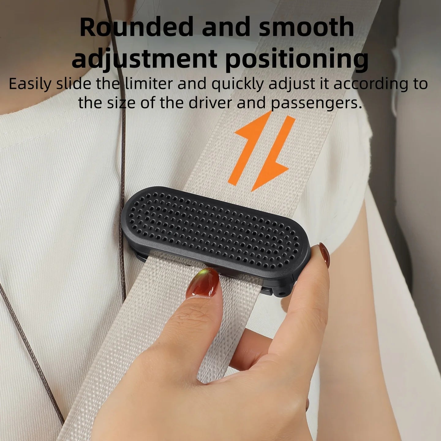 Adjustable Seat Belt Clip – Universal Slip-Resistant Buckle Clamp