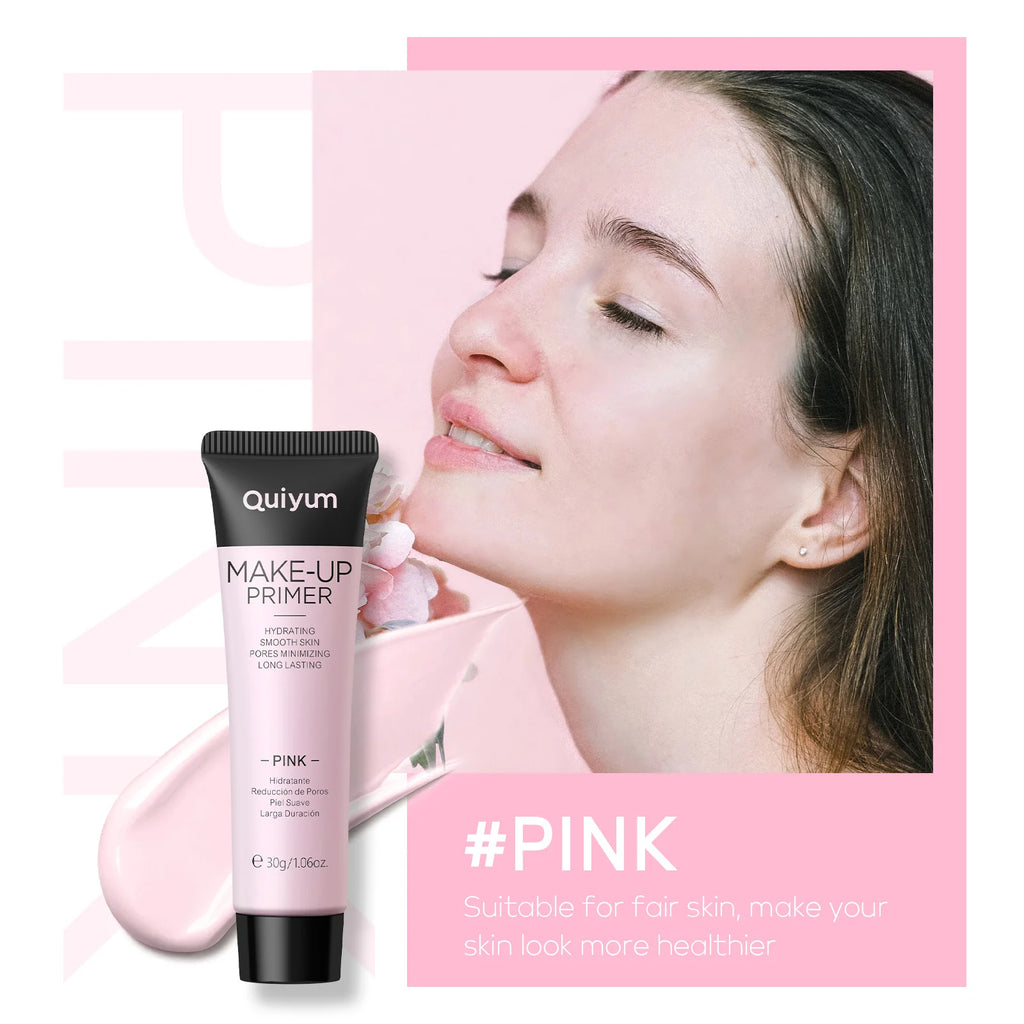 LAIKOU Moisturizing Makeup Primer – Pore-Minimizing, Brightening Makeup Primer Oasis Select 03 pink
