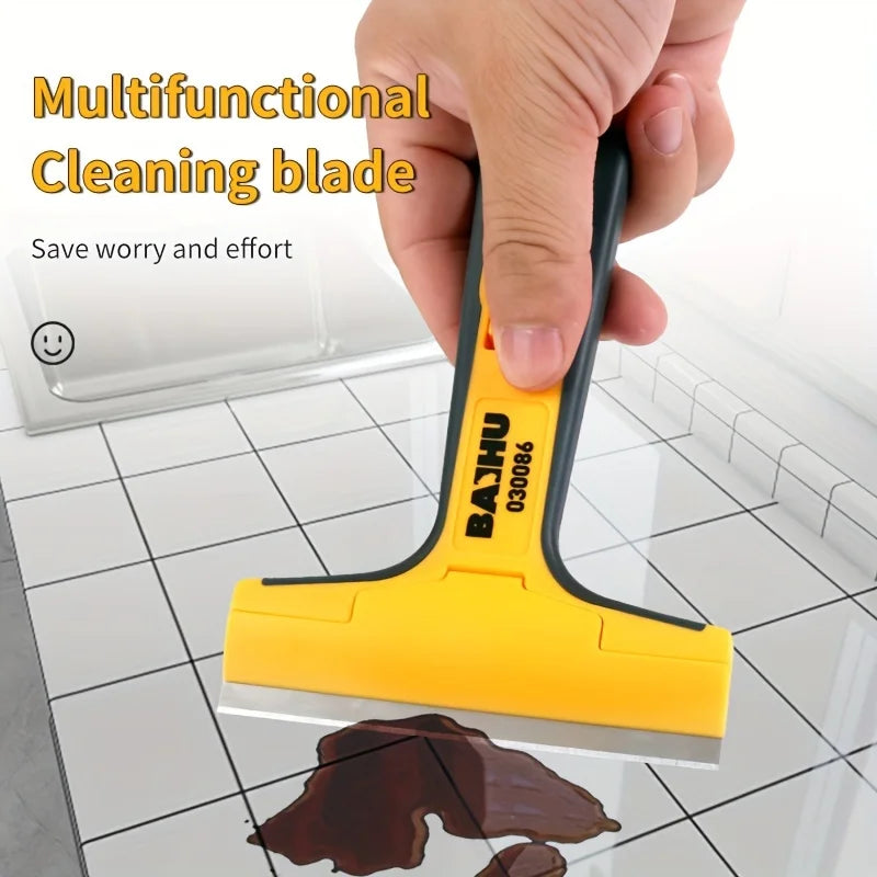 Wide Razor Blade Scraper Tool - Glass Cleaner Suitable for Stoves, Windows, Paint Removal, and Adhesive Residue Removal Oasis Select