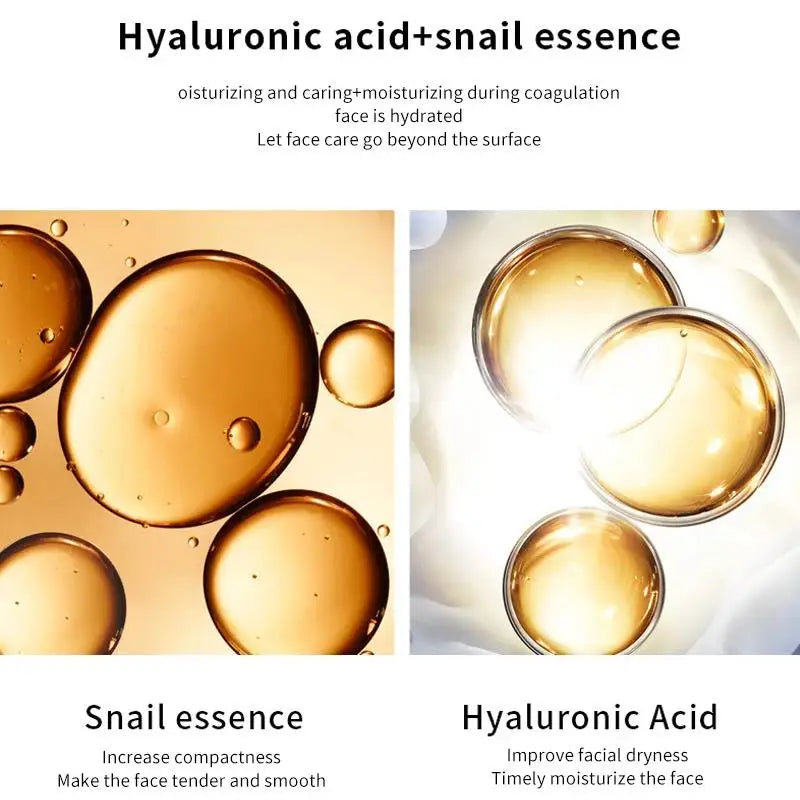 OCHEAL Snail Mucin & Hyaluronic Acid Serum | Face Hydration
