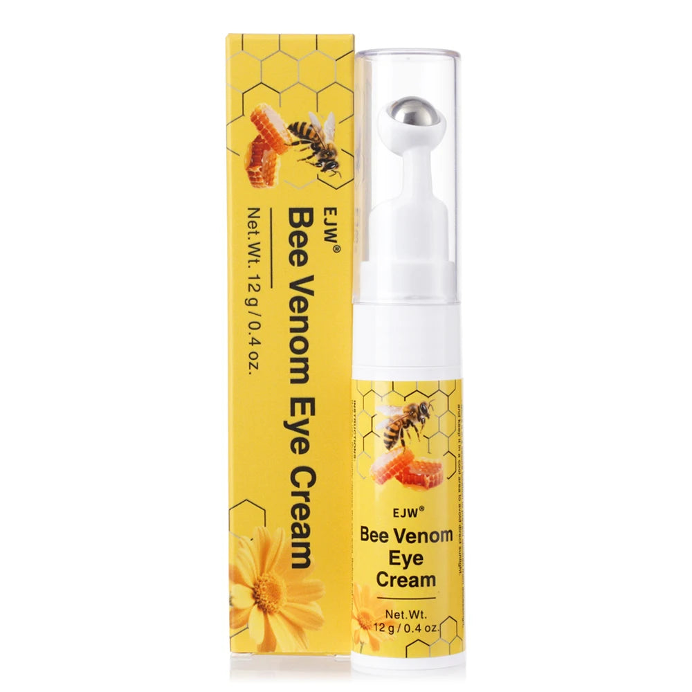 Bee Venom Care Set Bee Venom Facial Lifting Cream Firms and Lifts Loose Skin, Smoothes Skin |Eye Cream for Reduce Eye Puffiness, Oasis Select Bee Venom Eye Cream