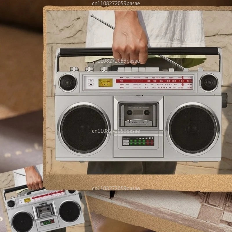 Vintage 80s Cassette Player – Multifunction Tape Recorder Cassette Tape Player Oasis Select