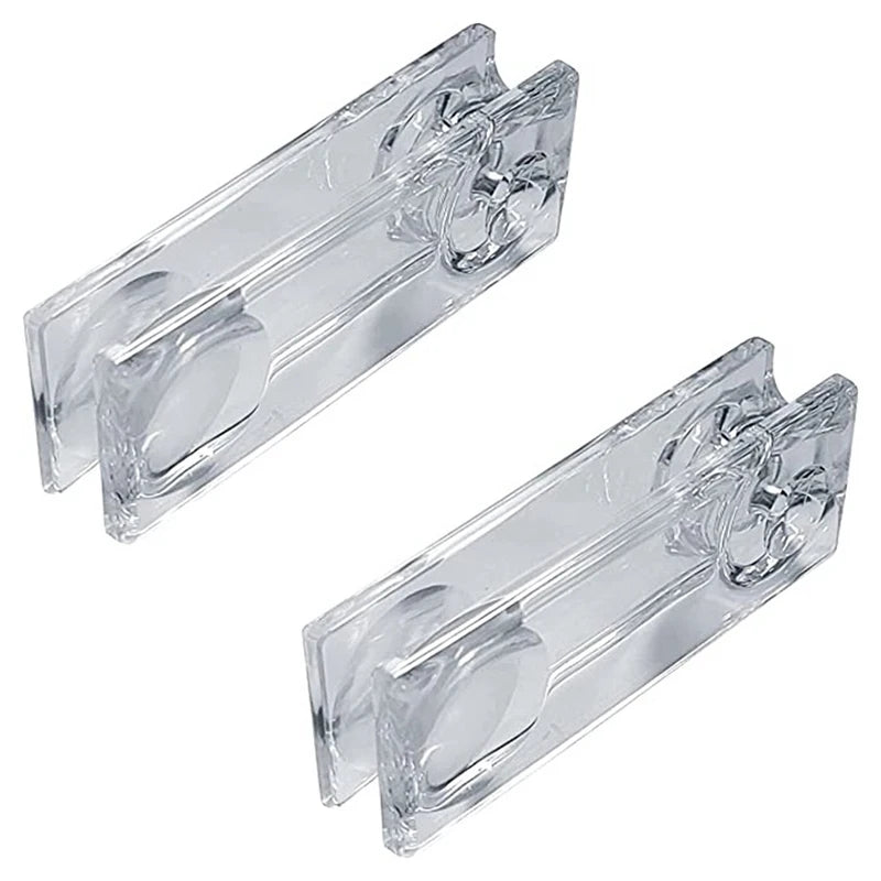 8cm Clear Roller Blind Pull Handle | Bead Chain Weight Pendant