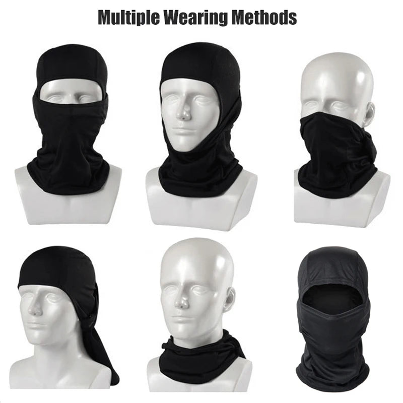 Camouflage Balaclava Hat Cycling Full Face Mask Outdoor Sports Hunting Hiking Ski Mask Motorcycle Helmet Inner Cap Oasis Select