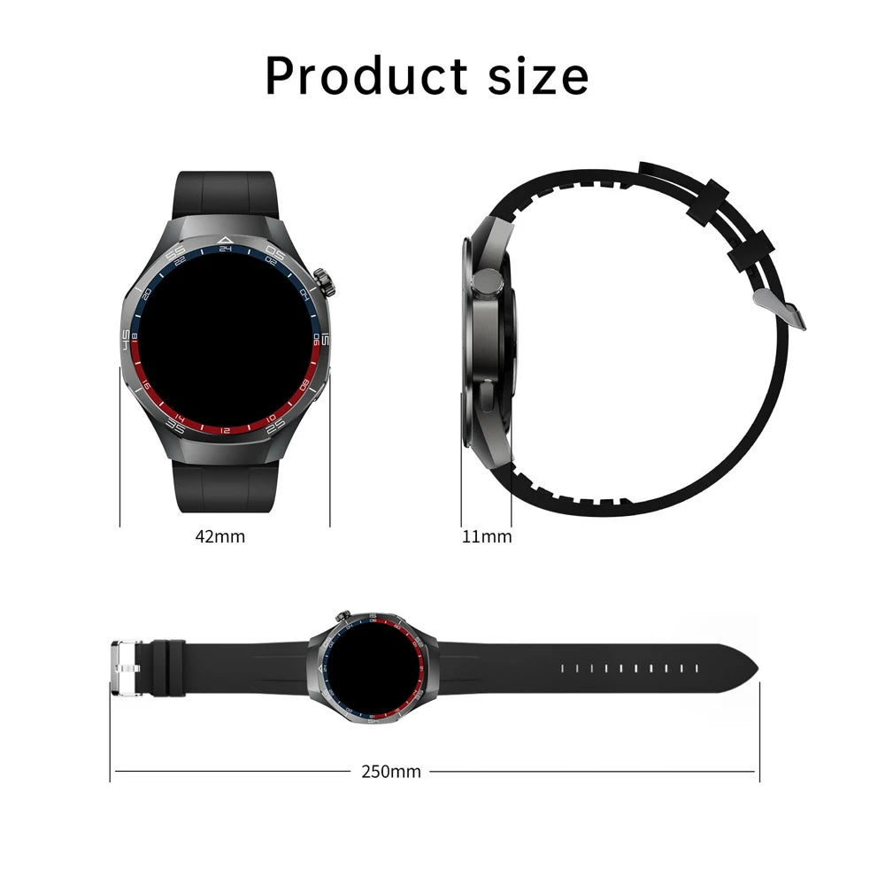 1.27" AMOLED Screen Smartwatch Men Women Health Smart Watches Sports Fitness Heart Rate Blue Tooth Call Weather Lady Bracelet Oasis Select