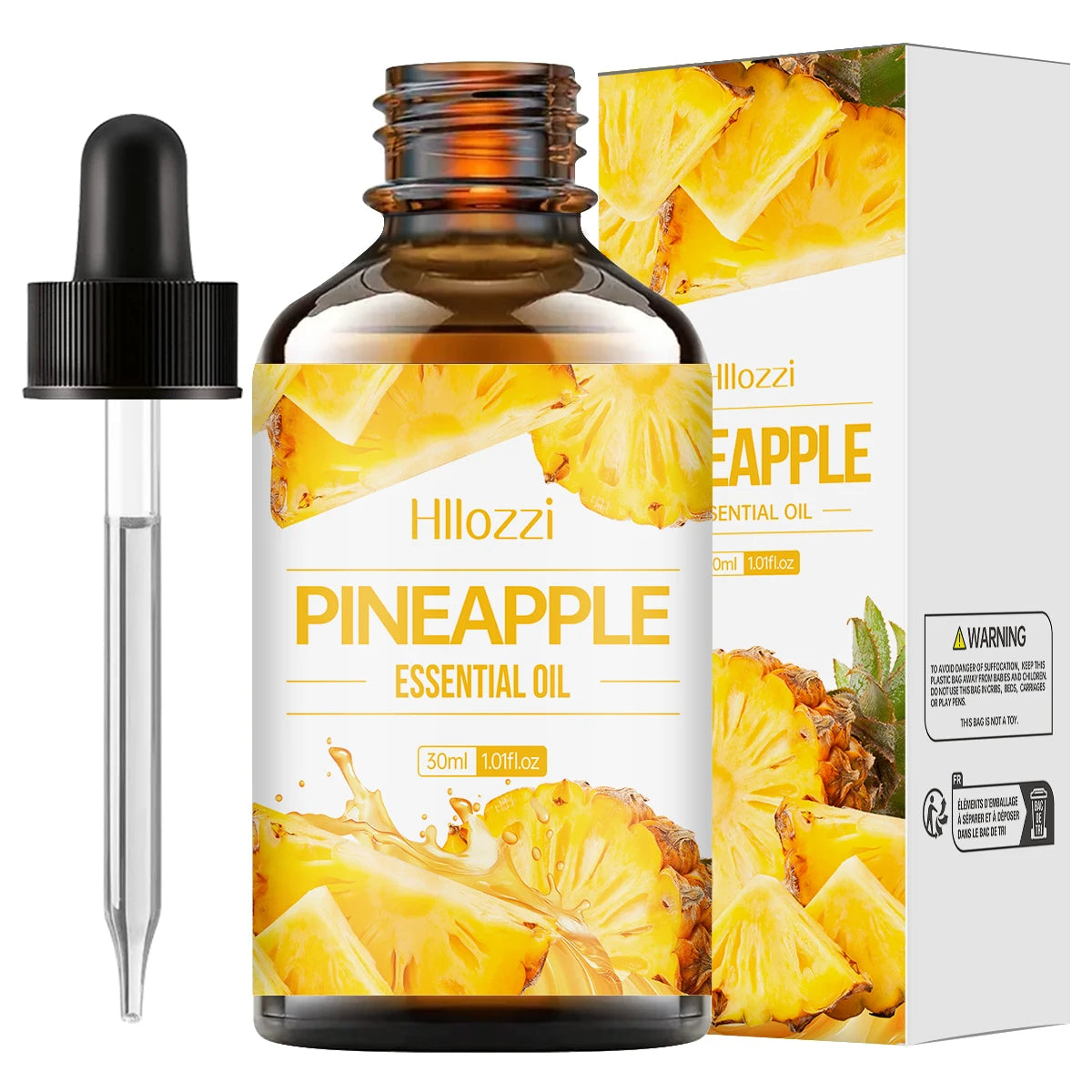Hllozzi Pineapple Facial Oil – Nourishing Pure Essential Oil