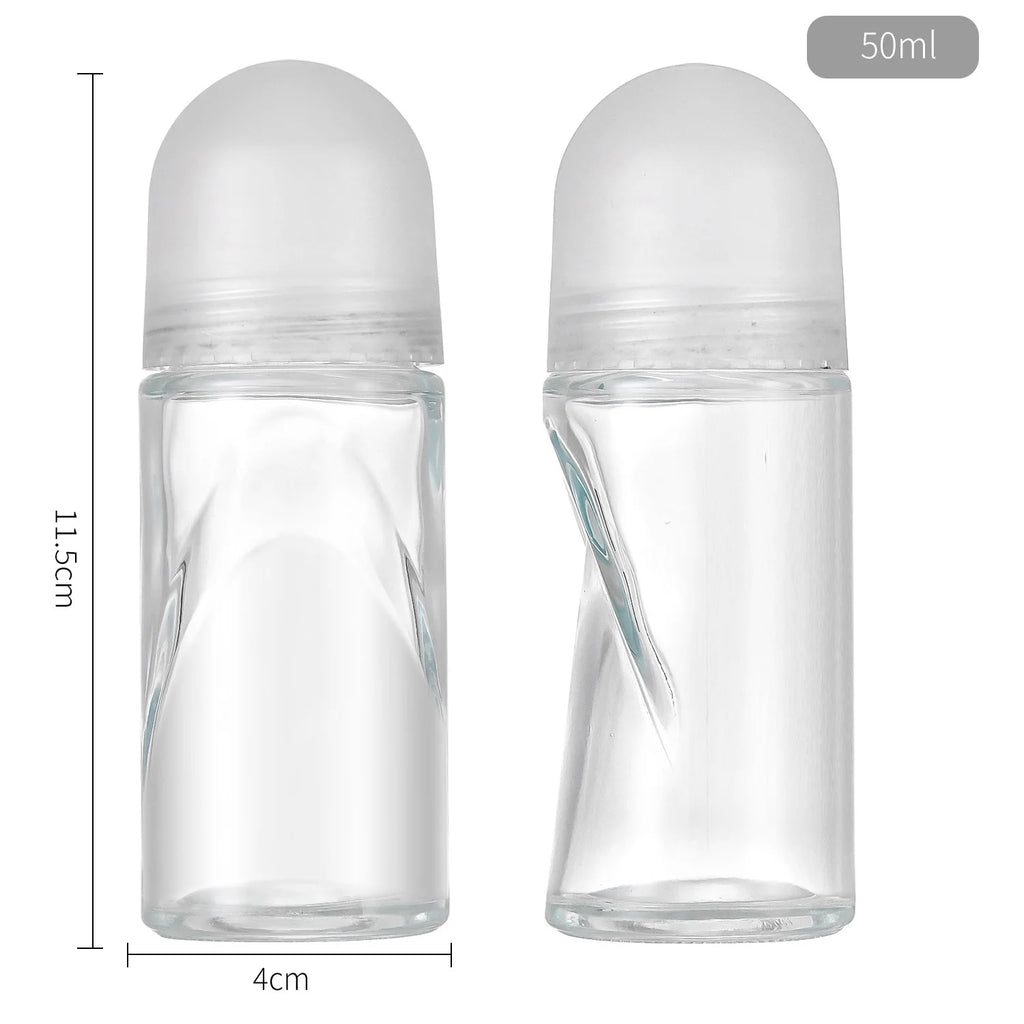 Glass Roll-On Bottle | Refillable 30ml & 50ml Travel Perfume Vial