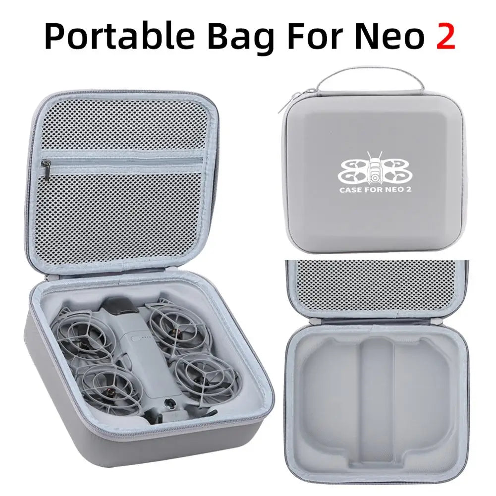 Shockproof Hard Case for DJI Neo 2 Drone – Travel Bag