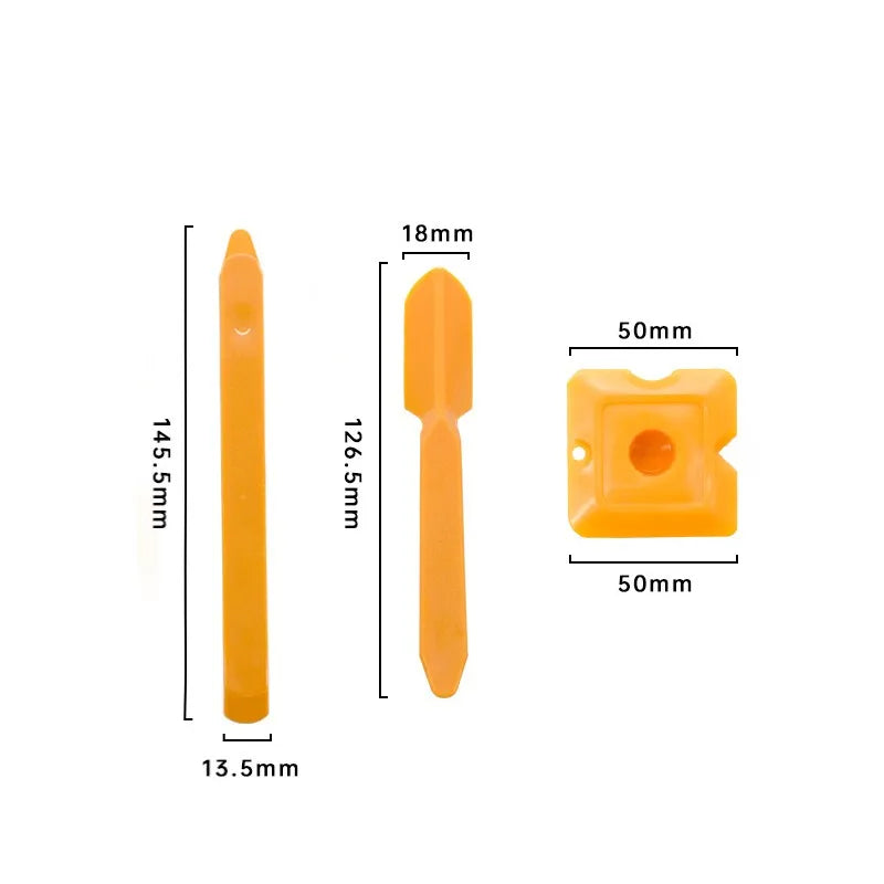 Caulking Tool Kit Joint Sealant Spreader Spatula Scraper for Tile Window Grout Edge Removal Kitchen Construction Tools Oasis Select 1set