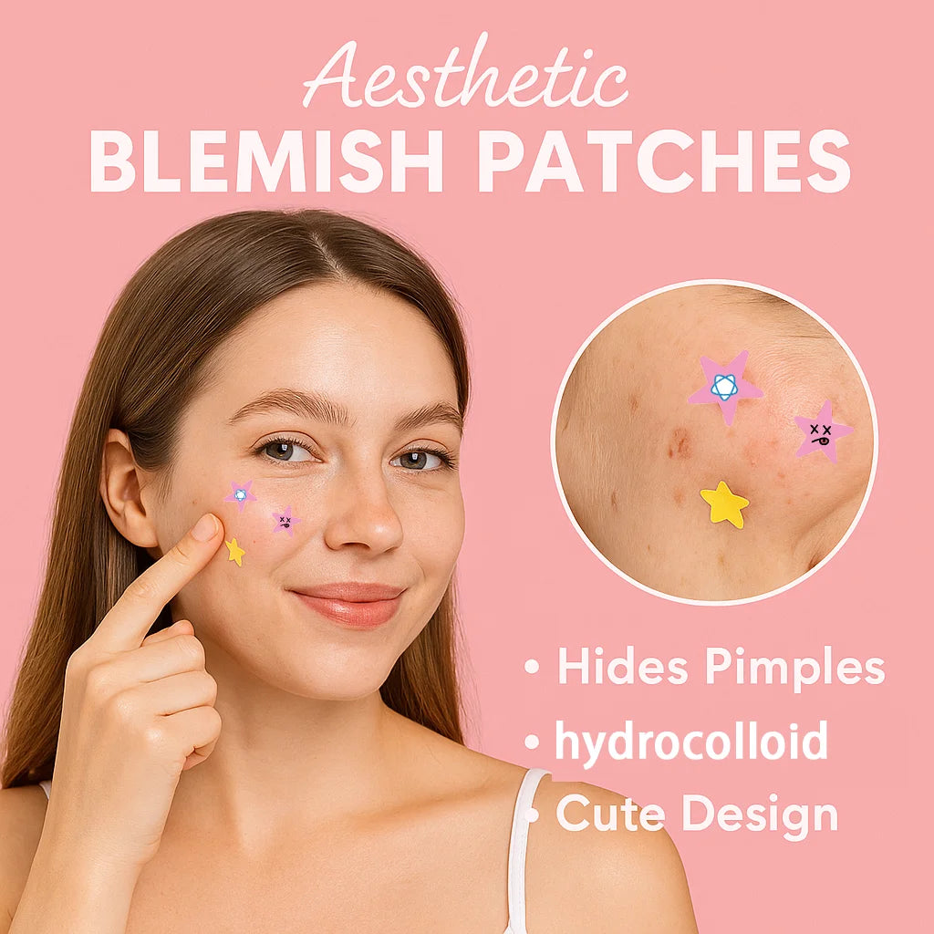280/140pcs Color Water Colloidal Acne Patch - Alcohol free, odorless, non irritating, cute star shaped invisible acne patch Oasis Select