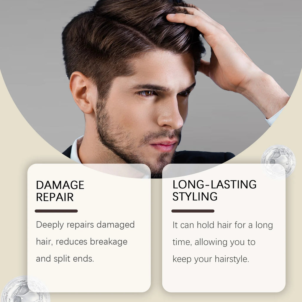 East Moon Strong Hair Wax Long Lasting Stying Non Greasy Soften Smoothing Edge Control Barbershop Tools Unisex Hairdressing Care Oasis Select