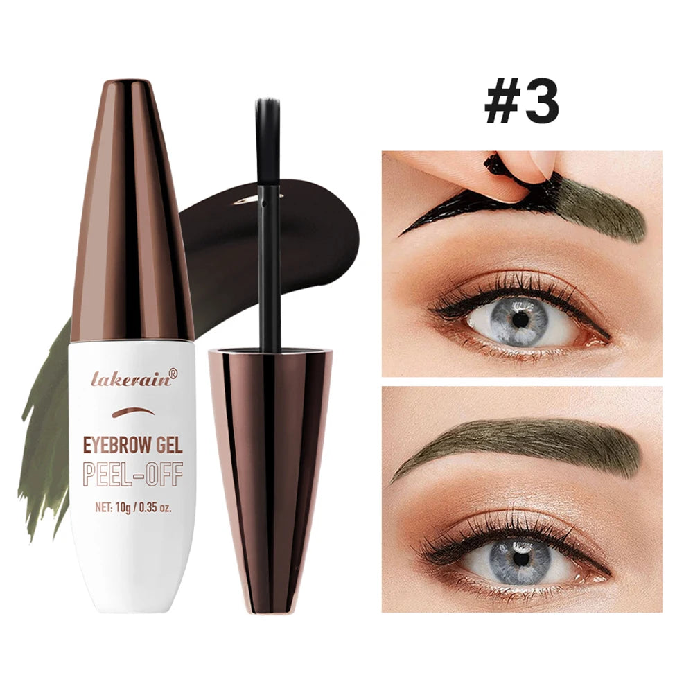 Lakerain Peel-Off Eyebrow Gel Tint – Waterproof Brow Tint