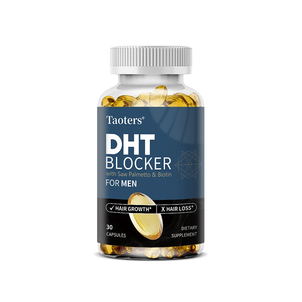 DHT Blocker Hair Growth Supplement – Saw Palmetto & Biotin Hair Growth Supplement Oasis Select 30 count-1 bottle