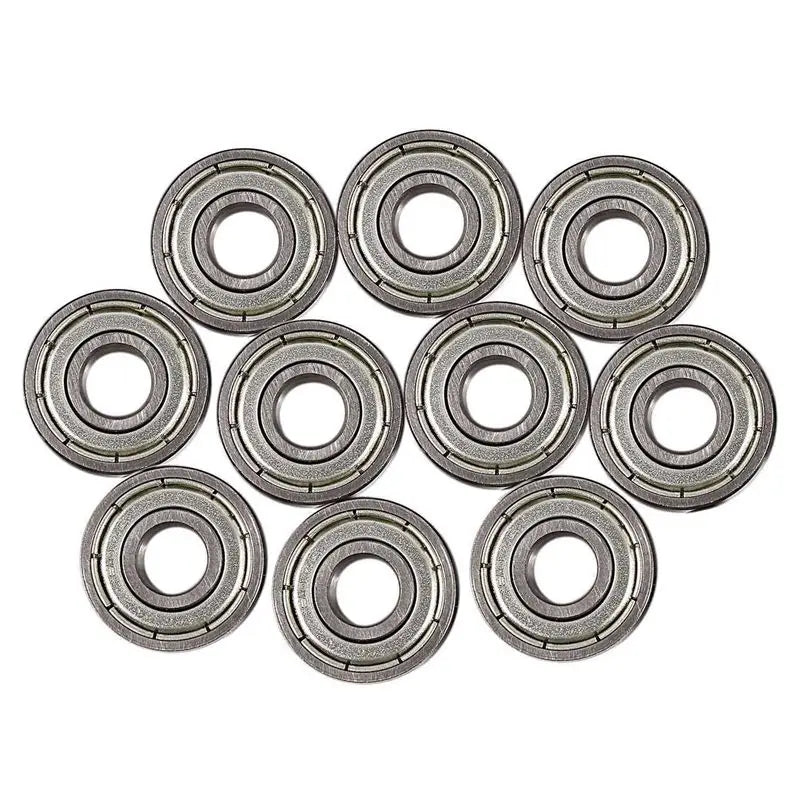 LIKE WISH 50 Pieces 607ZZ 19 X 7 X6mm Sealed One Row Deep Metal Ball Bearings Oasis Select
