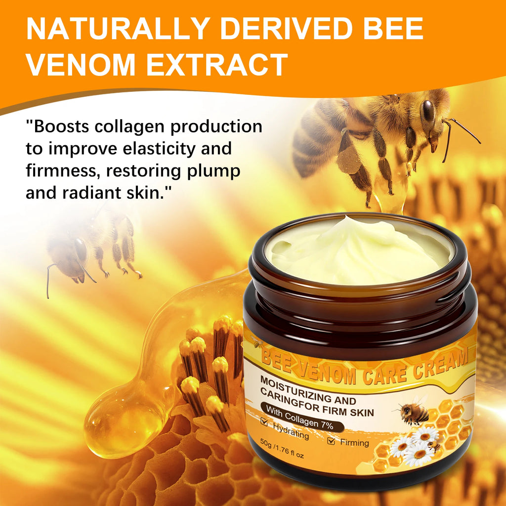 YURHERSU Bee Venom Facial Cream – Lifting & Firming 50g Facial Moisturizer Cream Oasis Select