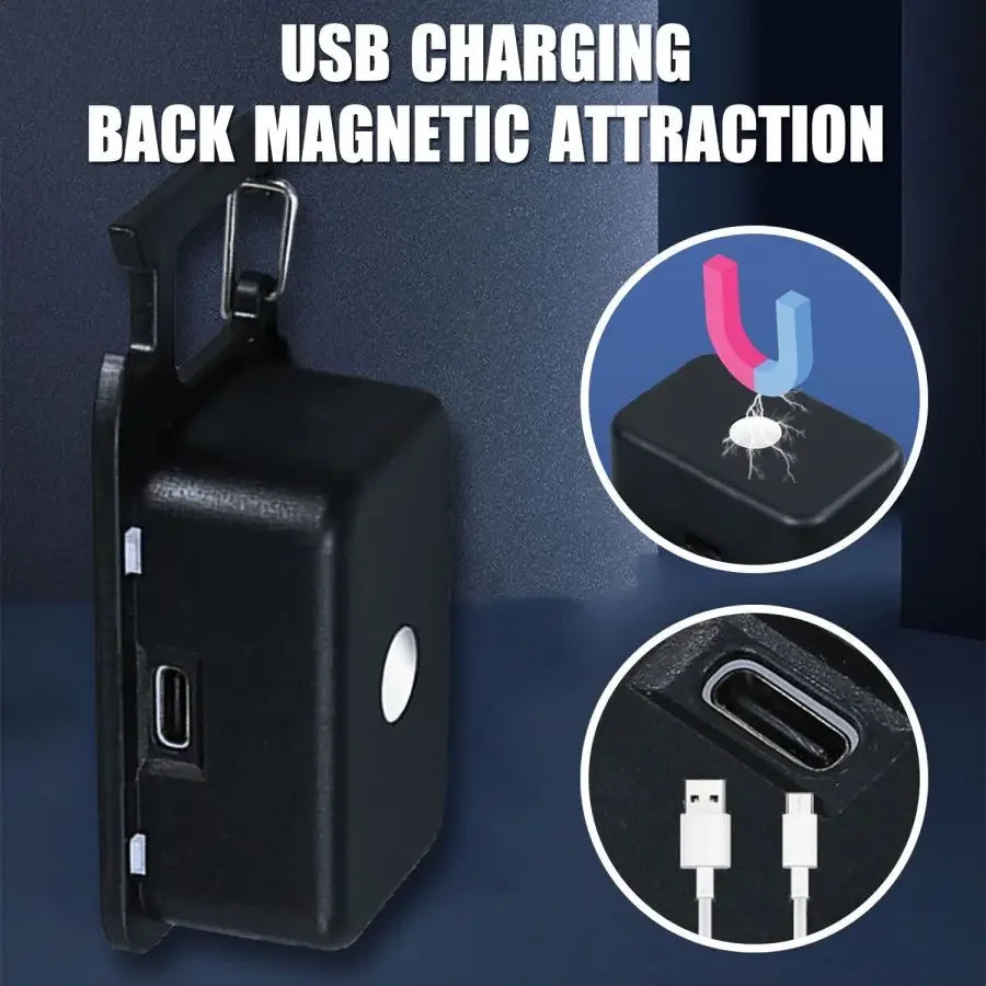 Rechargeable 4 Lighting Modes Portable Mini LED Keychain Light Small Pocket-sized Flashlight Camping Lights Emergency Torch Oasis Select
