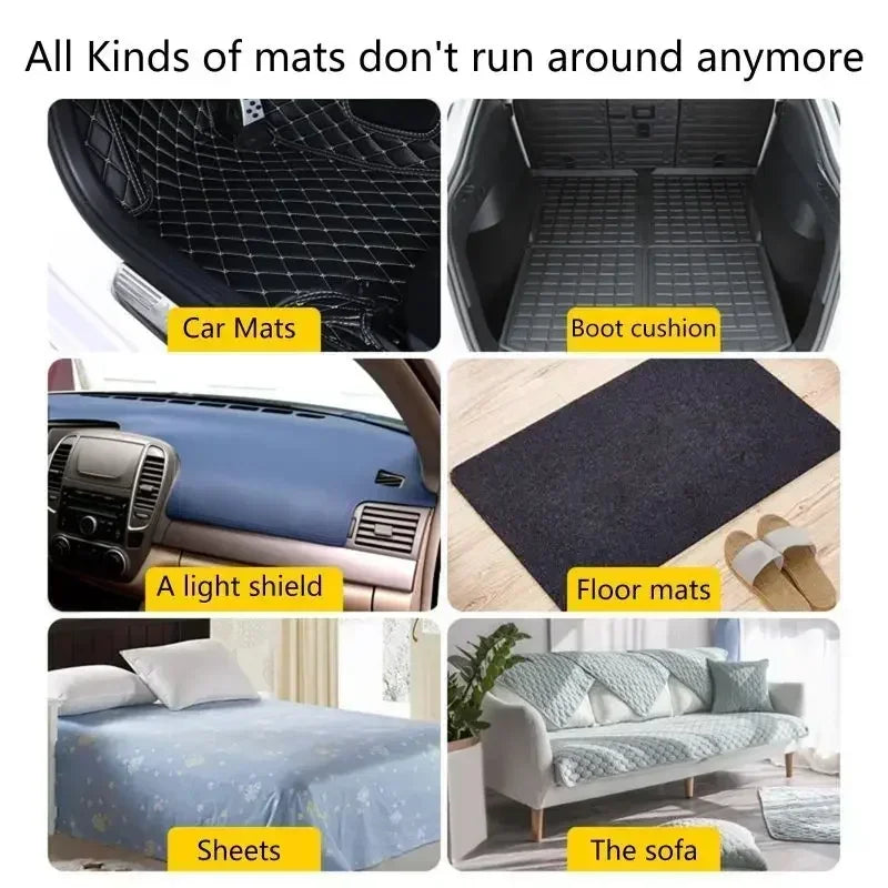 Foot Mats Fixed Sticker Magic Sticker Car Adhesive Backing Strong High Viscosity Non-marking of Holes and Screws Adhesive Oasis Select