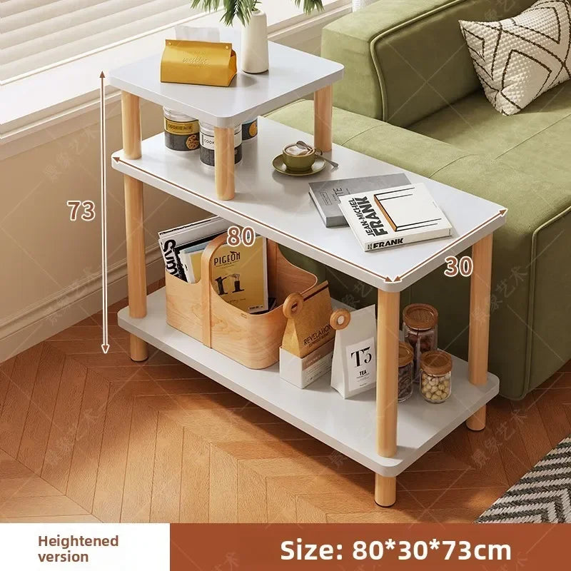 Multi-functional Coffee table, living room, sofa side, bedroom, bedside storage, locker, small apartment, small table Oasis Select ZG-BAI-80x30
