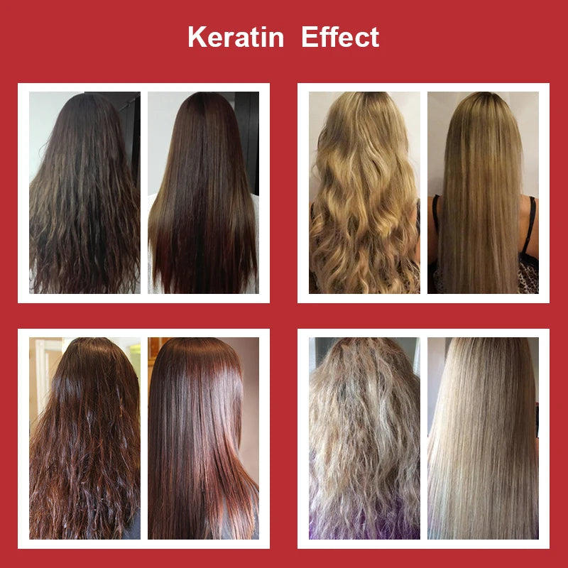 PURC Smoothing Shampoo Conditioner Professional Keratin Hair Treatment Nourishes Dry Repair Damaged Moisturizing Hair Care Oasis Select