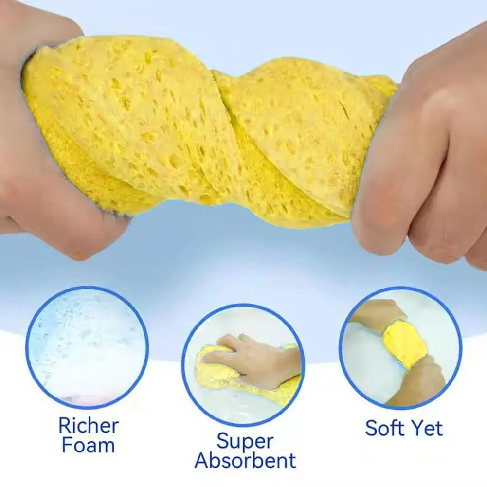 3-Pack Exfoliating Bath Sponges – Soft Honeycomb Shower Scrubber Exfoliating Bath Sponge Oasis Select